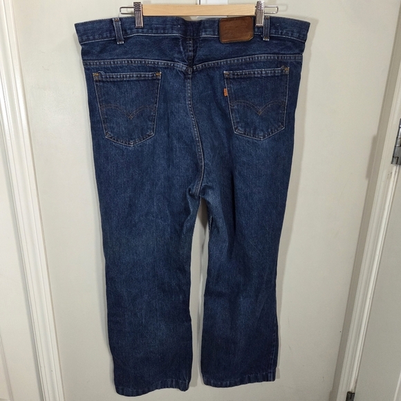 Vintage Levis 560 Comfort Fit Men's Blue Jeans Size 42x34 - Picture 2 of 6